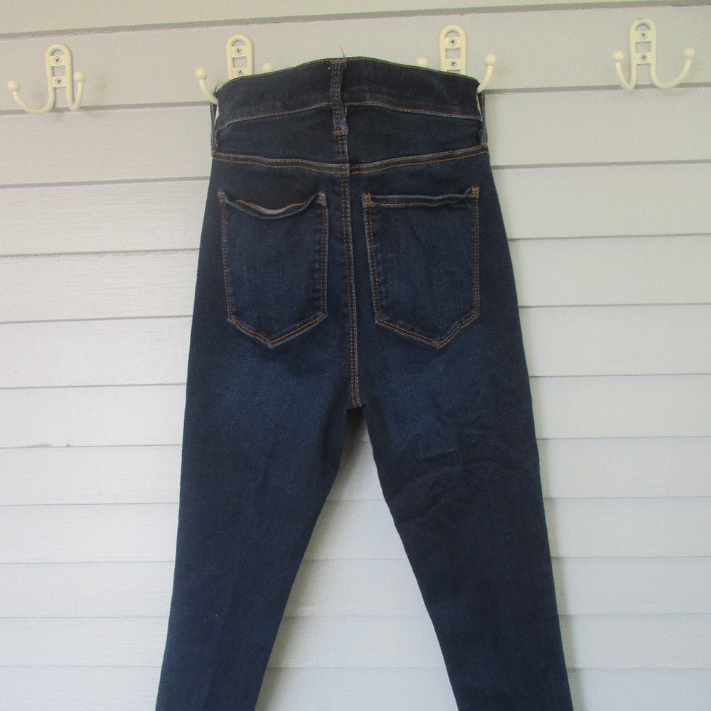 loft high waist skinny jeans